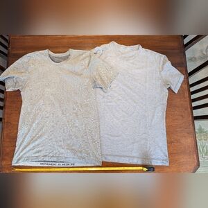 Lululemon Men's Gray T-Shirt Set